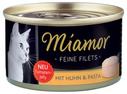 Miamor Cat Filet konzerva kuře+těstoviny 100g