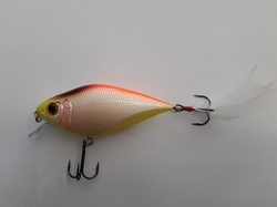 Wobler cormoran sick shaker Yellow roach 80mm/38g