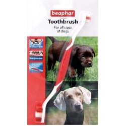 Beaphar zubní kartáček pro psy oboustranný
