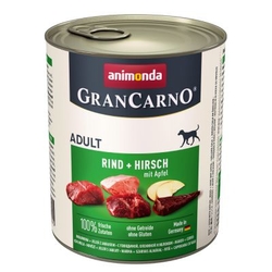 GRANCARNO Adult - jelení maso + jablka 400g