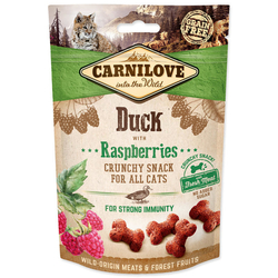 Carnilove Cat Crunchy Snack Duck&Raspberries 50g