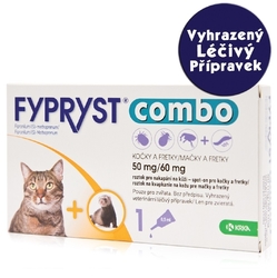 Antiparazitní pipeta Fypryst Combo pro kočky