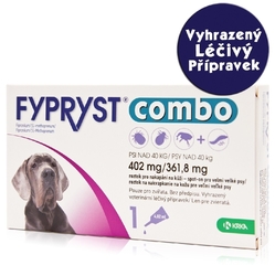 Antiparazitní pipeta Fypryst Combo pro psy nad 40kg