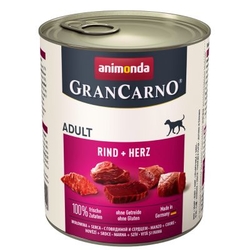 GRANCARNO Adult - hovězí, srdce 800g