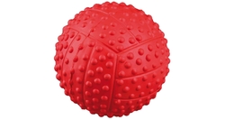 Sportovní míč z tvrdé gumy se zvukem 7 cm