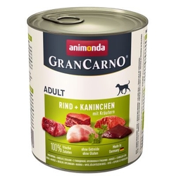 GRANCARNO Adult - králík + bylinky 800g