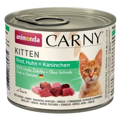 Konzerva pro kočky Animonda Carny KITTEN drůbeží 200g