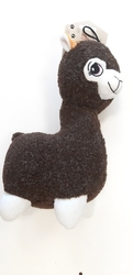 Textilní hračka pro psy - lama pískací 30cm 