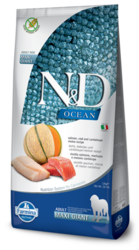 N&D OCEAN DOG Adult Giant Salmon & Cod & Melon 12kg