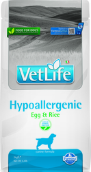 Vet Life Natural DOG Hypo Egg & Rice 2kg