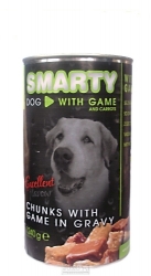 SMARTY chunks DOG VENISON 1240g