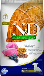 N&D Low Grain DOG Puppy Mini Lamb & Blueberry 2,5kg