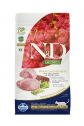N&D Quinoa CAT Weight Mngmnt Lamb & Broccoli 1,5kg