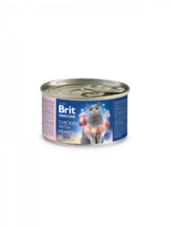 Brit Premium Cat by Nature konz Chicken&Hearts 200g