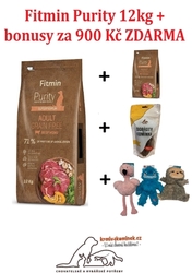 Fitmin dog Purity Grain Free Adult Beef 12kg + DÁRKY ZA 900  Kč 