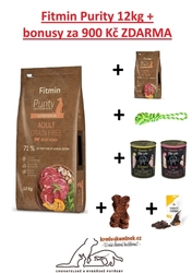 Fitmin dog Purity Grain Free Adult Beef 12kg + DÁRKY ZA 900  Kč 