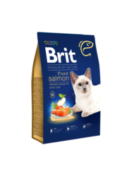 Brit Premium Cat Adult Salmon 0.3kg 