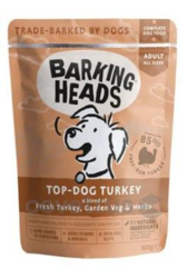 BARKING HEADS Top Dog Turkey kapsička 300g