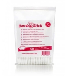 Vatové tyčinky pro čištění uší psů BambooStick 50ks S/M