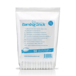 Vatové tyčinky pro čištění uší psů BambooStick 50ks L/XL