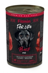 Fitmin For Life hovězí konzerva pro psy 400 g