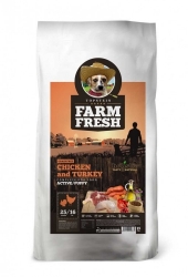 Farm Fresh Chicken and Turkey Active/Puppy Grain Free 15 kg