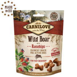 Carnilove Crunchy Wild Boar with Rosehips 200g