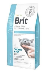 Brit VD Cat GF Obesity 2kg