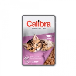 Calibra Cat kapsička Kitten losos v omáčce 100g
