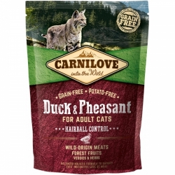 Carnilove Cat Duck & Pheasant Hairball Control 400g