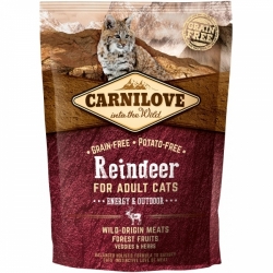 Carnilove Cat Reindeer Energy & Outdoor 400g