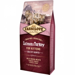Carnilove Cat Salmon & Turkey Kitten 6kg