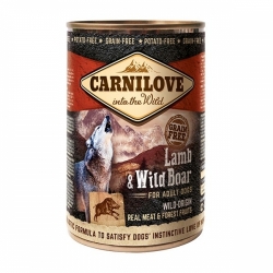 Carnilove Wild Meat Lamb & Wild Boar 400g