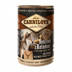 Carnilove Wild Meat Venison & Reindeer 400g