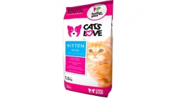 Kočka není pes Cat´s love KITTEN 1,5kg