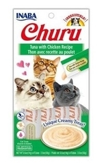 Churu Cat Purée Tuna with Chicken 4x14g