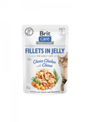Brit Care Cat Pouch Choice Chicken with Cheese in Jelly 85g