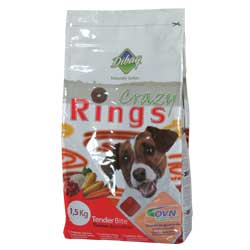 Měkčené kroužky Crazy Rings 1,5 kg