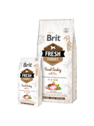 Brit Fresh Turkey with Pea Adult Fit & Slim 12kg