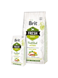 Brit Fresh Duck with Millet Adult Run & Work 12kg