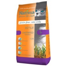 Nativia granule 1,5kg Castrated - POMOC PRO MOUREK PROSTĚJOV! 