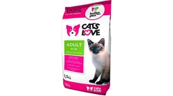 Cat´s love granule 1,5 kg  - POMOC PRO MOUREK PROSTĚJOV! 