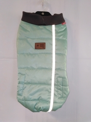 TOMMI - mentolová bunda podšitá fleecem 30 cm