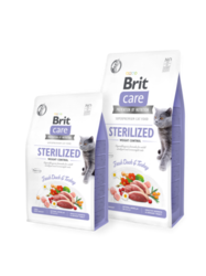 Brit Care Cat Grain-Free STERILIZED AND WEIGHT CONTROL 2kg