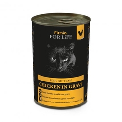 Fitmin For Life Kuřecí konzerva pro koťata 6x415 g - kopie