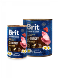 Brit Premium by Nature Turkey with Liver 800g