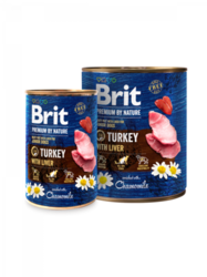 Brit Premium by Nature Turkey with Liver 400g