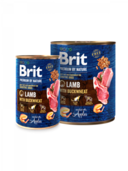 Brit Premium by Nature Lamb with Buckwheat 400g