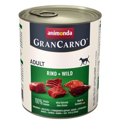 GRANCARNO Adult - hovězí, zvěřina 800g