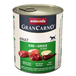 GRANCARNO Adult - jelení maso + jablka 800g